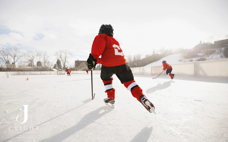 College Hockey Photography