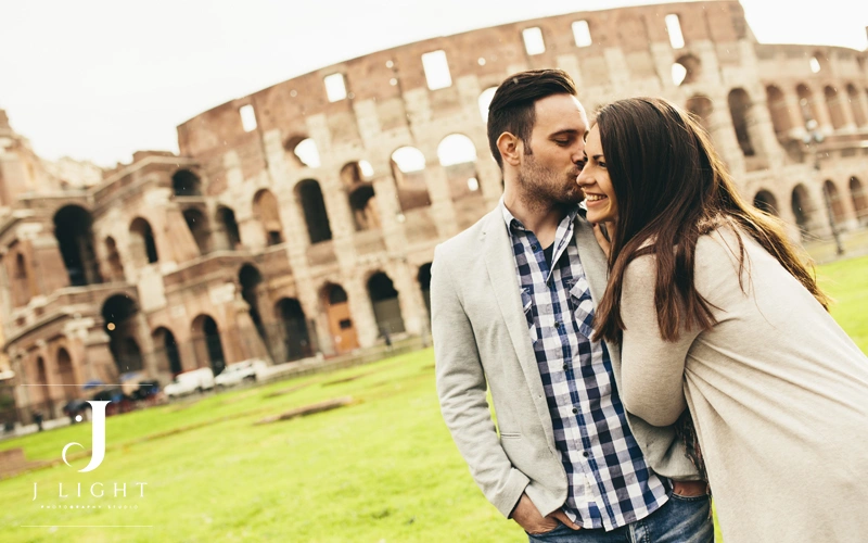 JLight engagement photography process