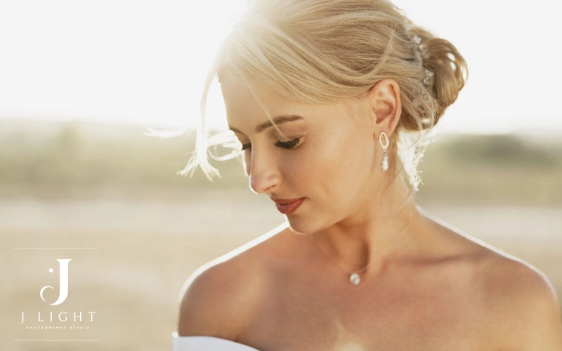 J Light Bridal Portrait Photography Style