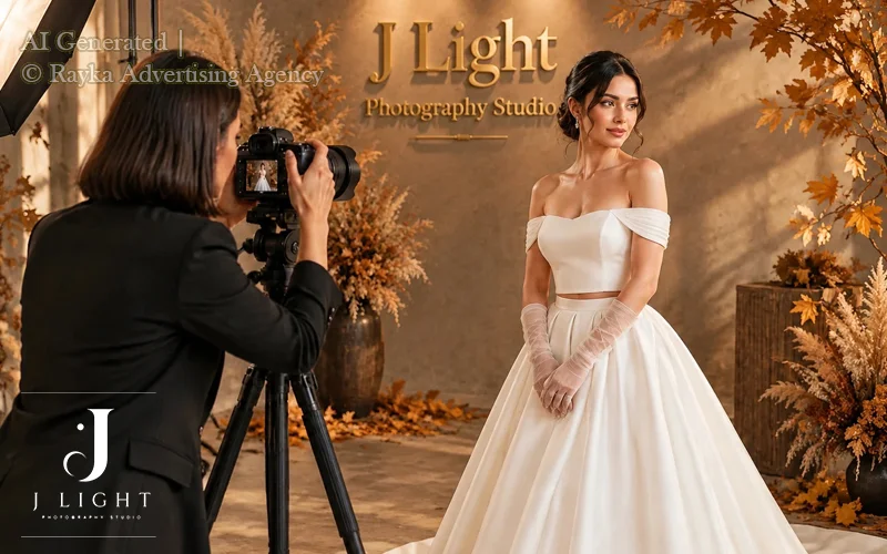 Plan Your Orange Fall Pre-Wedding Photoshoot with J Light Photography Studio