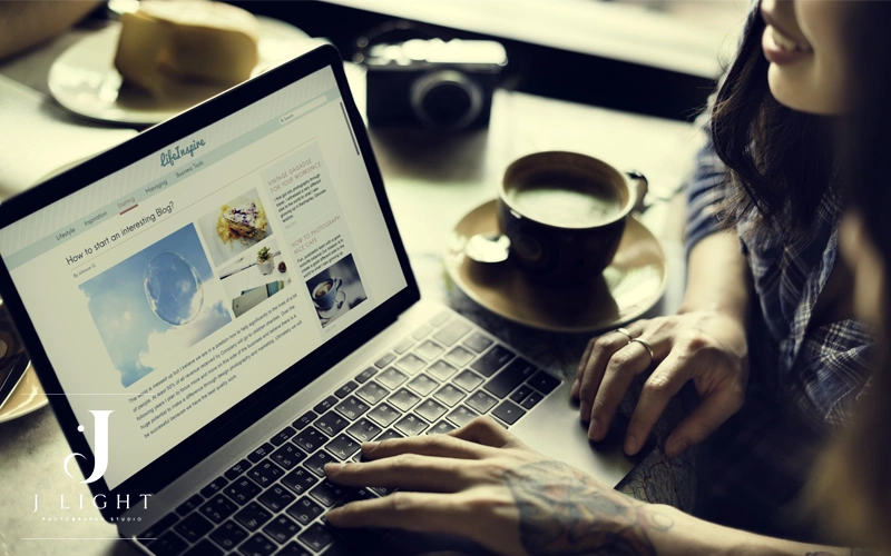 Commercial Content Creation and Website Design by J Light Studio