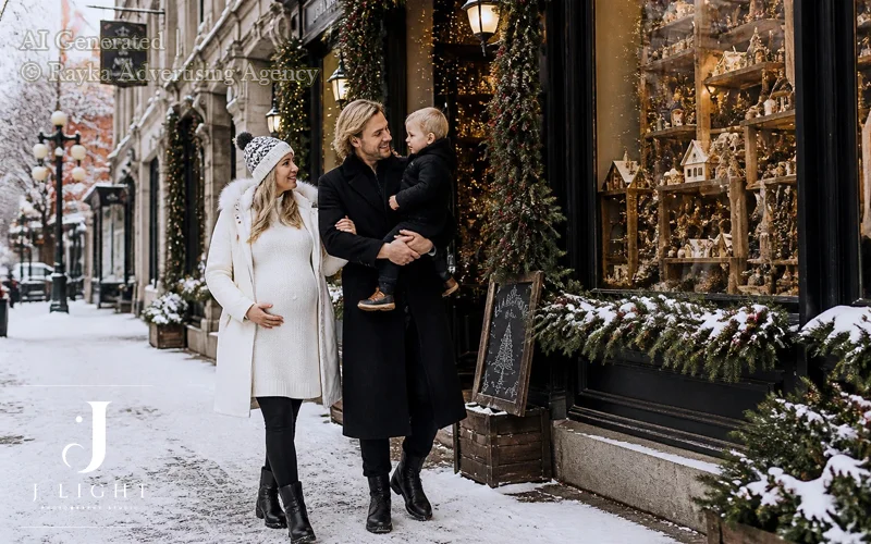 Choose the Right Time and Location for Your Christmas Photoshoot