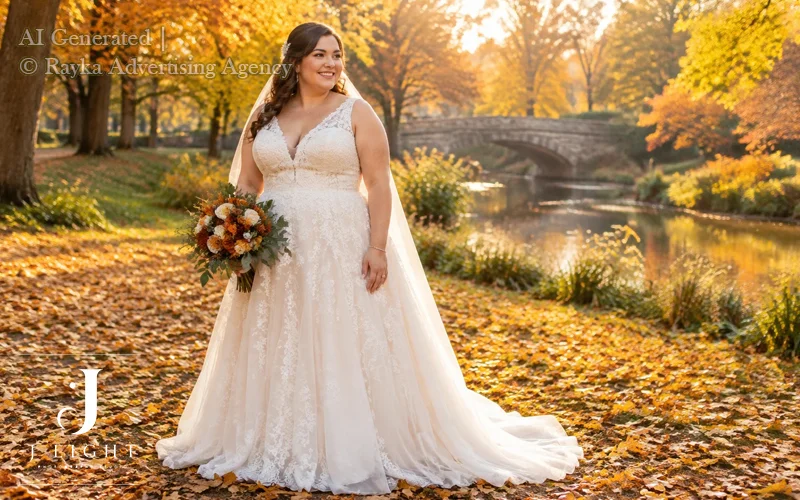 Fall Engagement Photo Outfit Plus Size