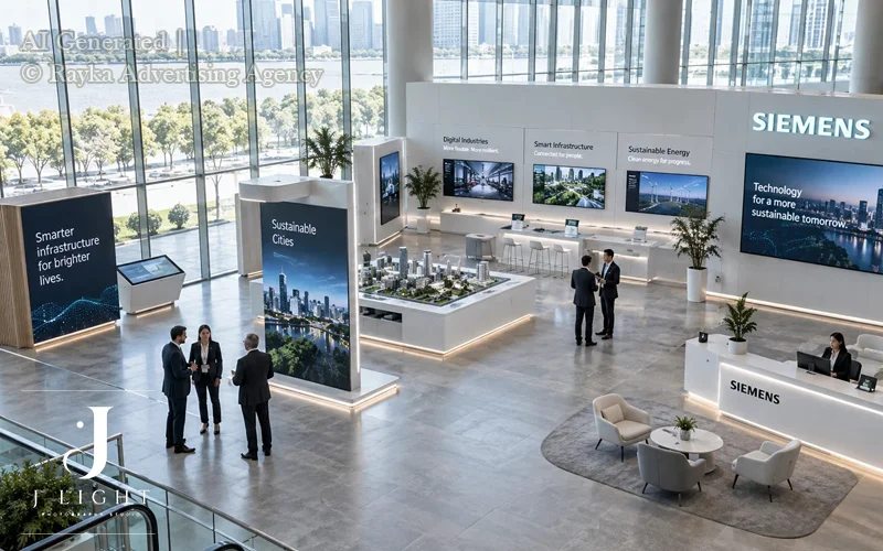 Exhibition photography for a particular company