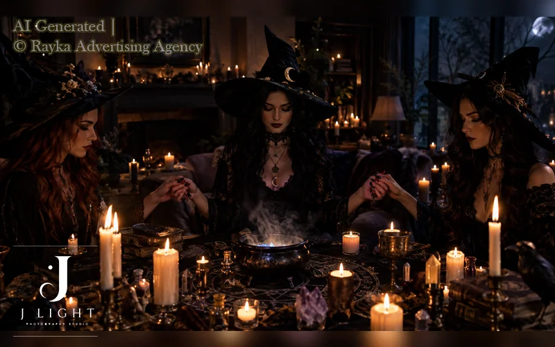 Use Candles, Flashlights, and Colored Lights Creatively